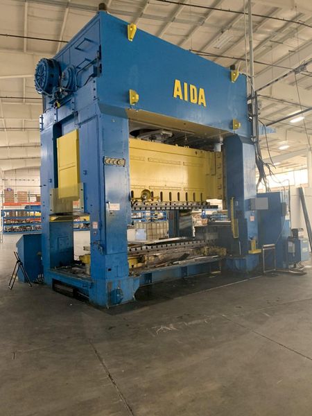 500 ton Aida NST-500 Used Straight Side Mechanical Metal Stamping Press