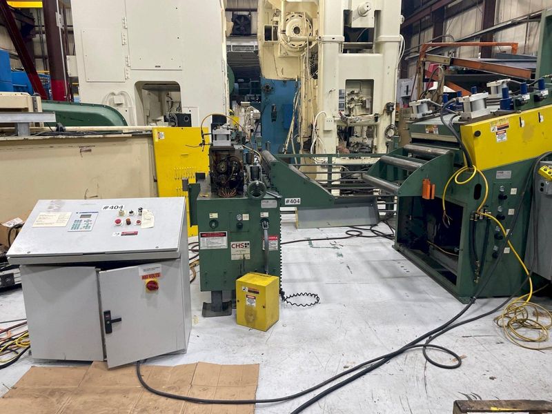 20,000 lbs x 36" CHS/CWP Servo Coil Feed Line