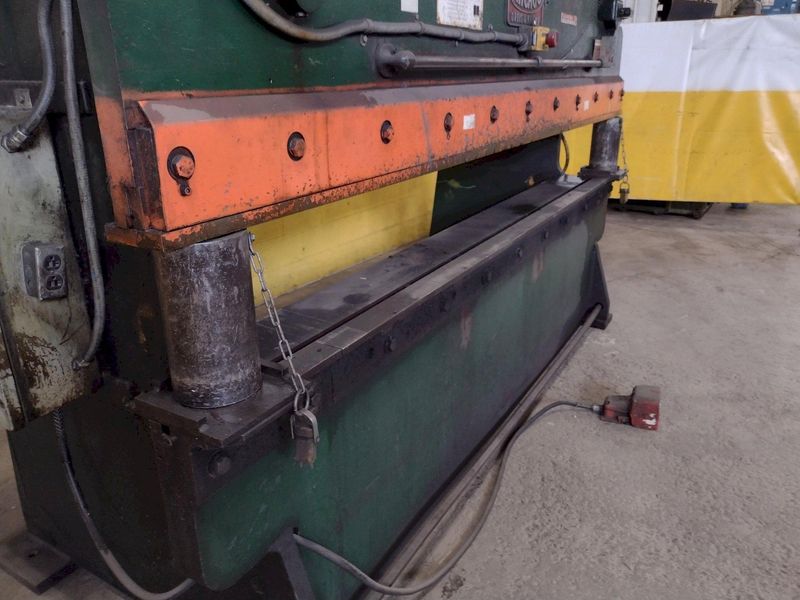 90 TON X 10' CHICAGO D&K MODEL #810-L MECHANICAL BRAKE WITH AIR CLUTCH: STOCK 16343
