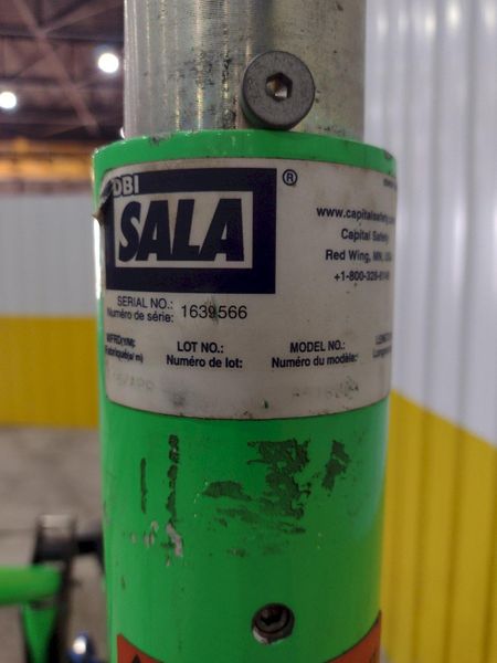 DBI SALA MODEL #8520867 Advanced Green Counterweight Cart CONFINED SPACE RESCUE: STOCK #20151