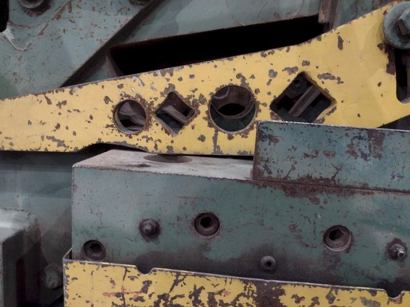 95 TON HILL ACME MODEL #6 HYDRAULIC IRONWORKER: STOCK #23420