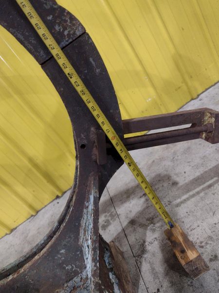 36" 3 POINT ENGINE LATHE LARGE STEADY REST: STOCK #23368