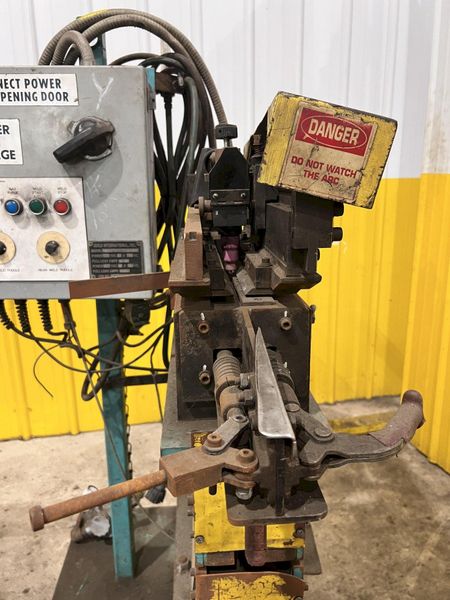 10" GUILD MODEL #PSA-135-10 SHEAR END COIL STRIP WELDER: STOCK #22609