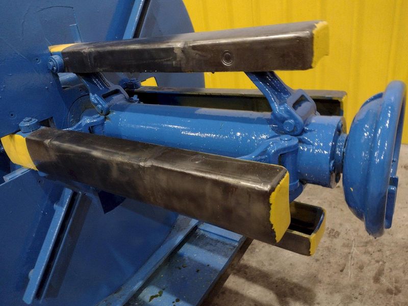 2,500 LB X 24" LITTELL MODEL #25-12 DOUBLE END PULL OFF COIL REEL UNCOILER: STOCK #22533