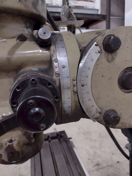 3 HP MICROCUT MODEL #1050 VERTICAL KNEE MILL: STOCK #21731