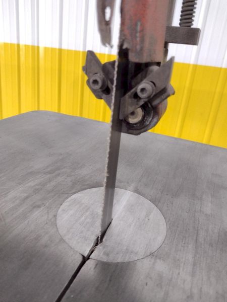 36" DOALL MODEL #3613-0 VERTICAL BANDSAW: STOCK #20984