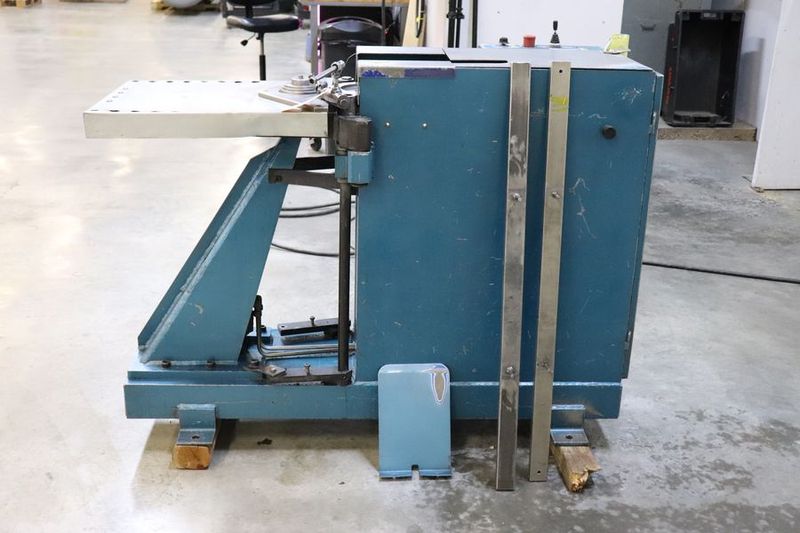 Spiral-Helix Lite Hydraulic Gorelocker Elbow Machine, Edge Former Machine
