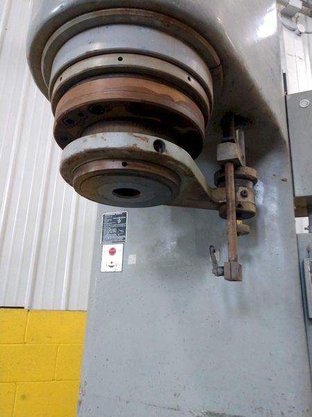 60 TON EITEL MODEL RP60 HYDRAULIC PRECISION STRAIGHTENING PRESS, 8" STROKE: STOCK #14296