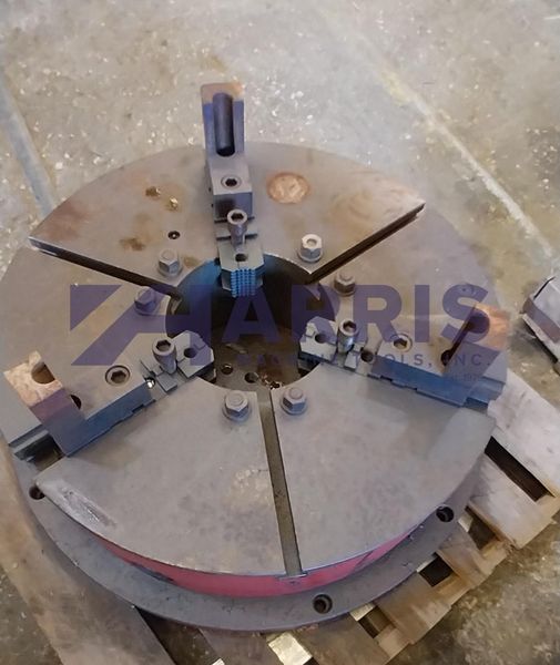 32” 3-Jaw Chuck with 36” Adapter Plate