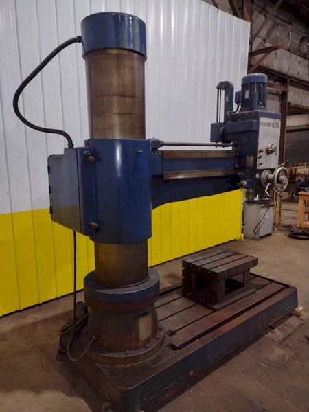 5' x 13" SHARP MODEL #RD-1600 RADIAL ARM DRILL: STOCK #18542