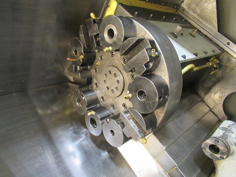 Haas HL-2 CNC Lathe Turning Center, 5C Closer, Programmable Tailstock, Chip Auger
