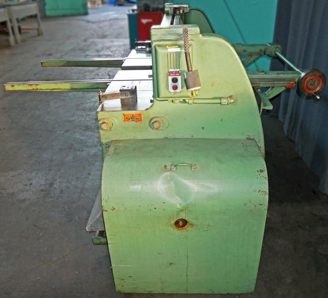 Peck, Stow, & Wilcox (Pexto) 4' x 12 Gauge Power Squaring Shear, 12-U-4H