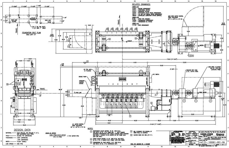 72" x 0.135" Herr Voss Precision Leveler, 5 HI