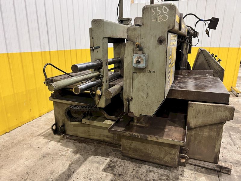 16" x 16" HYD-MECH MODEL #M-16A FULLY AUTOMATIC HORIZONTAL BANDSAW: STOCK #22219
