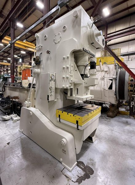 110 ton Komatsu OBS Used Single Crank Gap Frame Mechanical Metal Stamping Press For Sale, Can be