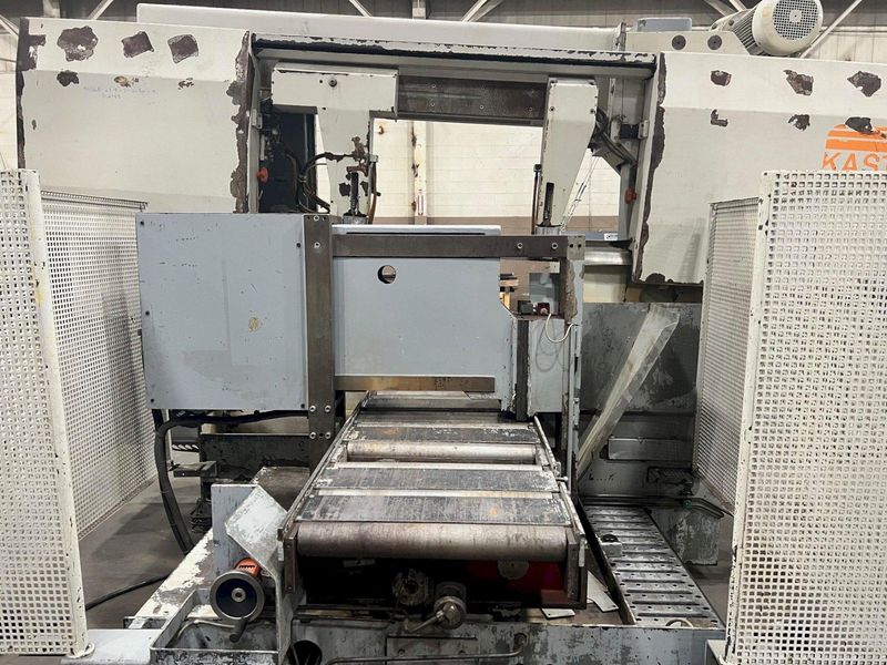 USED KASTO MODEL HBA-520 AU 20.5" X 20.5" AUTOMATIC HORIZONTAL BANDSAW, STOCK# 10649, YEAR 1997
