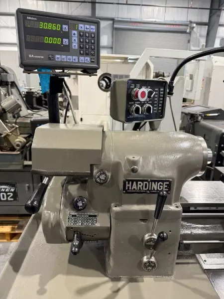 HARDINGE HLV-H Precision Tool Room Lathe “METRIC” 1988’ USA #8090