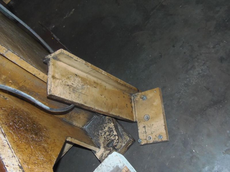 1/4" X 14' STANDARD HYDRAULIC SHEAR AS250-14, NEW 1993, FRONT OPERATED POWER BACK GAUGE, FLUSH F