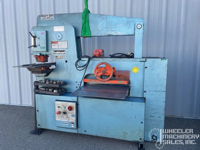 SCOTCHMAN 90 Ton  9012 Hydraulic Ironworker #7906 #1