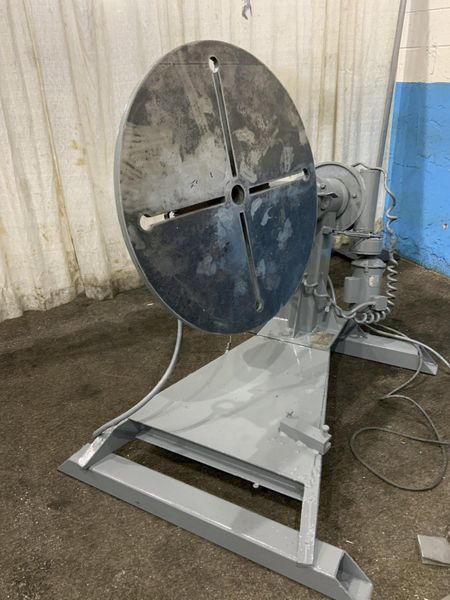 1000 LB RANSOME MODEL # SW10A WELDING POSITIONER: STOCK #80753