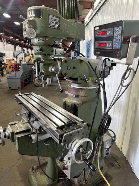 2 HP DOALL RAM TYPE VERTICAL RAM TYPE MILL: STOCK #78014