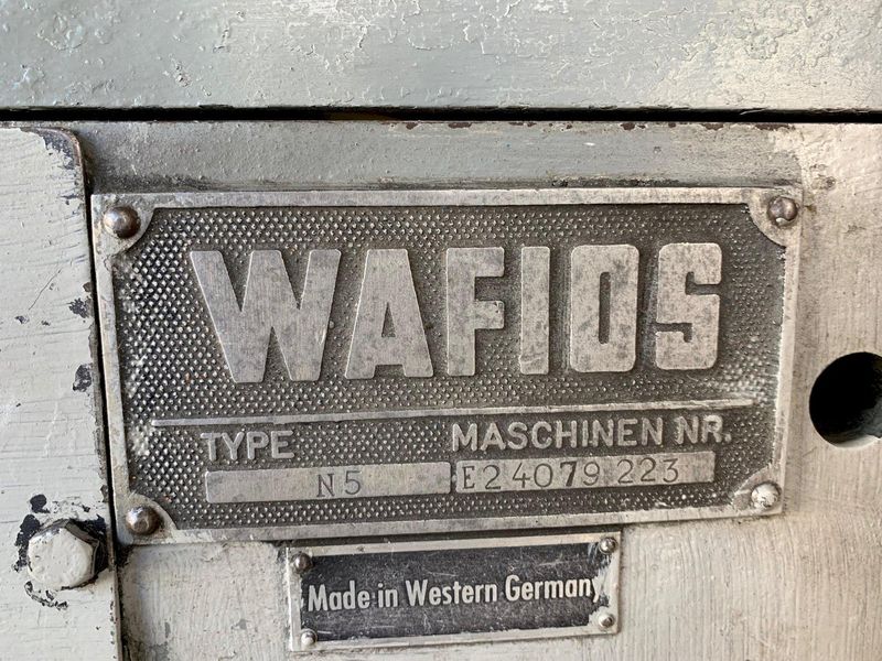 Wafios Model N5 High Speed Nail Header