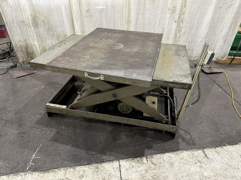 36" X 60" HYDRAULIC SCISSOR LIFT TABLE: STOCK #77619