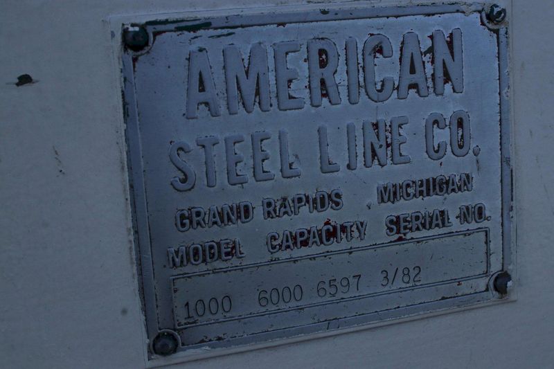 6000 LBS AMERICAN COIL REEL: STOCK #76666