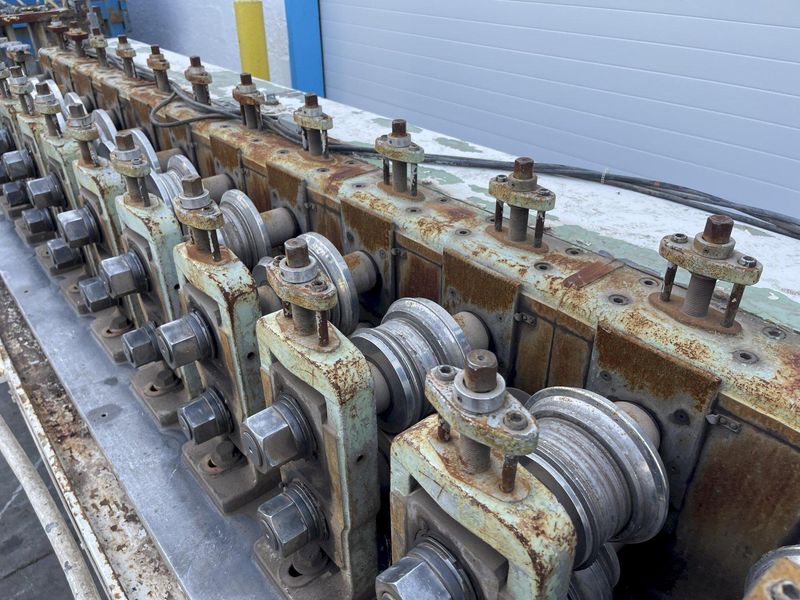12 STAND X 1-1/2" TISHKEN ROLLFORMER: STOCK #76620
