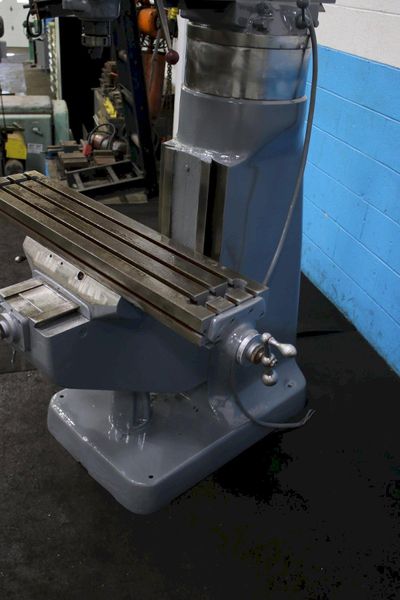 2 HP BRIDGEPORT RAM TYPE VERTICAL MILL: STOCK #76107