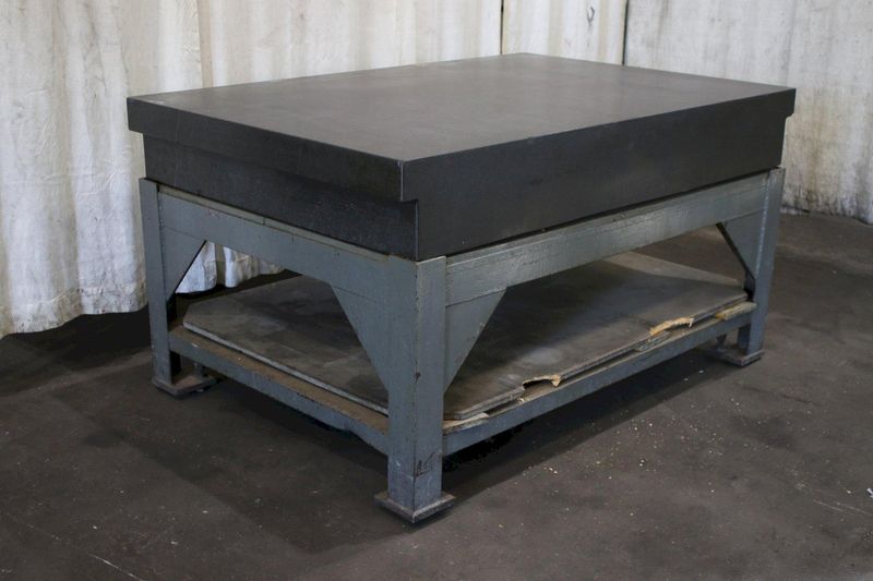 4' X 6' X 10'  RAHN GRANITE PLATE: STOCK #75769