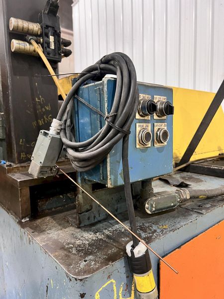 20,000 LBS X 46" ROWE MOTORIZED COIL REEL UNCOILER: STOCK #21269