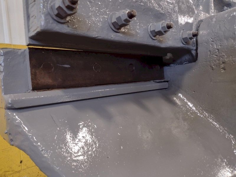 24" CANTON / HILL ACME MODEL #11A ALLIGATOR SHEAR: STOCK #17417