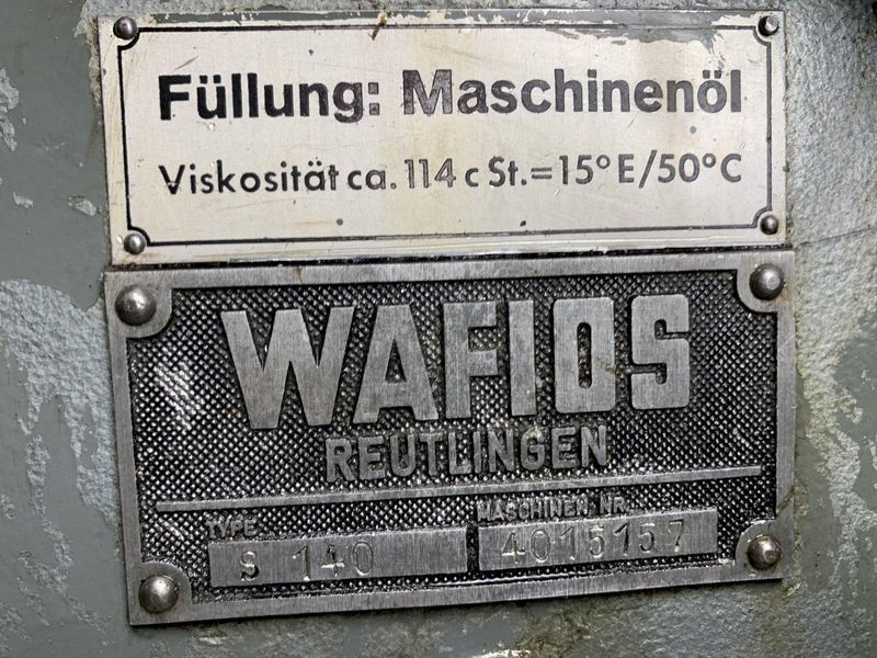 Wafios S 140 Nail Header