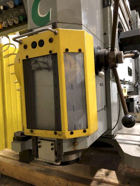 25 HP SERVO DRIVEN KRC PORTABLE CNC DRILL, TAP & REAMING MACHINE WITH FANUC CONTROLS: STOCK #174