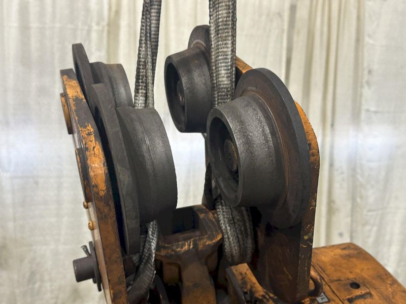 5 TON HARRINGTON ELECTRIC CHAIN-HOIST: STOCK #77409