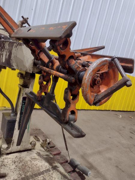 1000 X 20" CWP MOTORIZED COIL REEL UNCOILER: STOCK #19545
