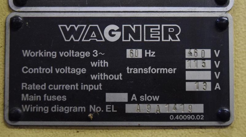 WAGNER #WAS 70 10" COLD SAW