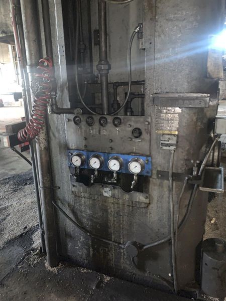 1000 TON HPM DOUBLE ACTION HYDRAULIC PRESS: STOCK #13468