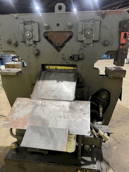 100 TON EDWARDS MODEL #JAWS IV HYDRAULIC IRONWORKER: STOCK #18429
