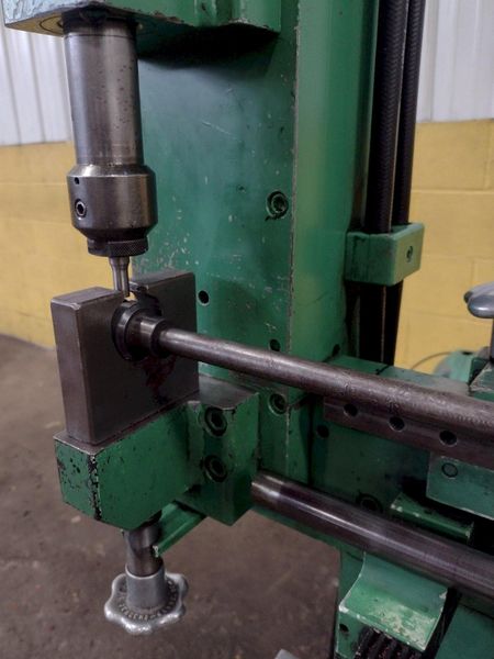 4-1/8" X 48" CARSON MODEL CHP-1H TUBE END PUNCH FORMING MACHINE: STOCK 17891