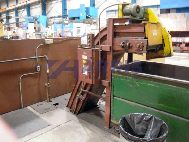 124" Bullard Dyn-au-tape 2 Axis CNC Vertical Boring Mill with Fanuc 15TT Control