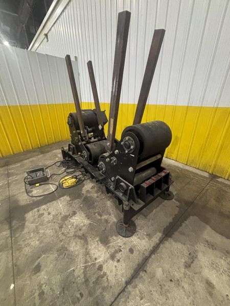 12,000 LB LJ WELDING MODEL #GE6TR-100 VARIABLE SPEED POWERED TANK TURNING ROLL: STOCK #22808