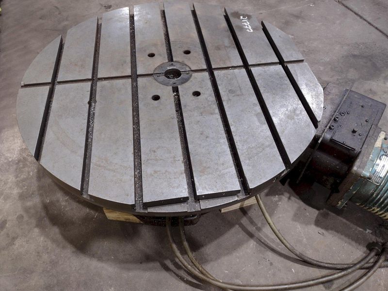 42” SUNDSTRAND POWERED ROTARY TABLE: STOCK #21777