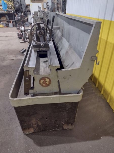 17" x 108" CLAUSING COLCHESTER MODEL #17 ENGINE LATHE, 3.25" HOLE: STOCK #22567