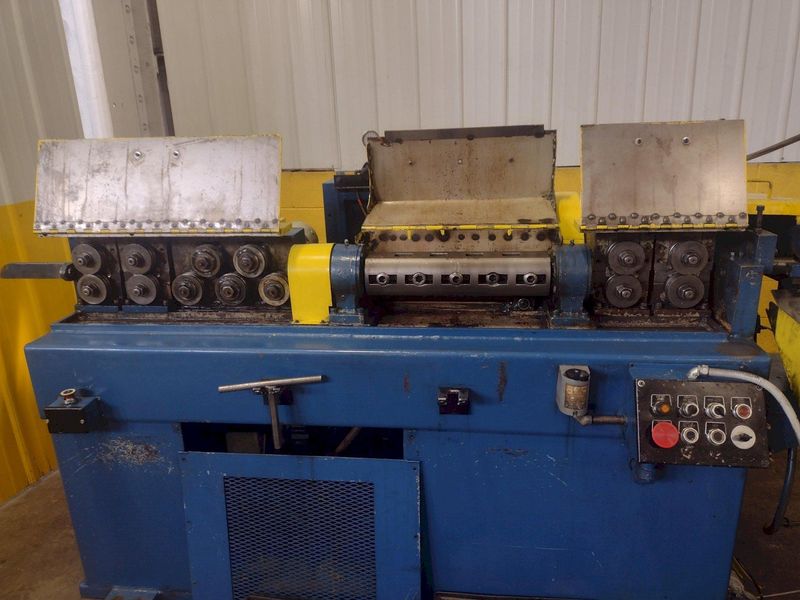 1/4" PATTERSON MODEL #1975 WIRE STRAIGHTENER & CUTOFF MACHINE: STOCK #16362