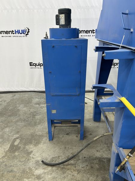 6′ x 4′ x 40″ Full Top Open Abrasive Blast Cabinet System w/ Dust Collector