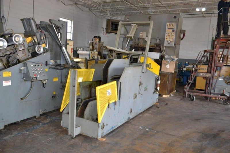 10,000 lbs. x 12" Wide Coe Used Coil Cradle Straightener For Sale, Model# CPCC-10012