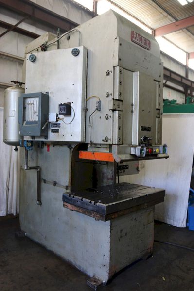 150 TON PACIFIC MODEL 150PF-OBS PRESSFORMER C-FRAME HYDRAULIC PRESS: STOCK # 70360