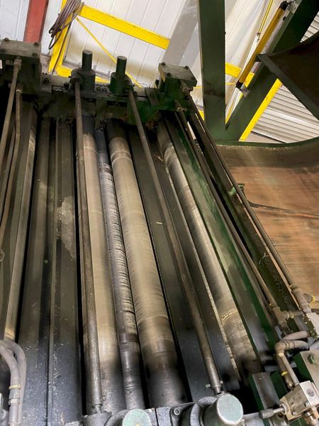 20,000 lbs x 72" Feed Lease Combination Coil Cradle Straightener - Coil Feed Equipment